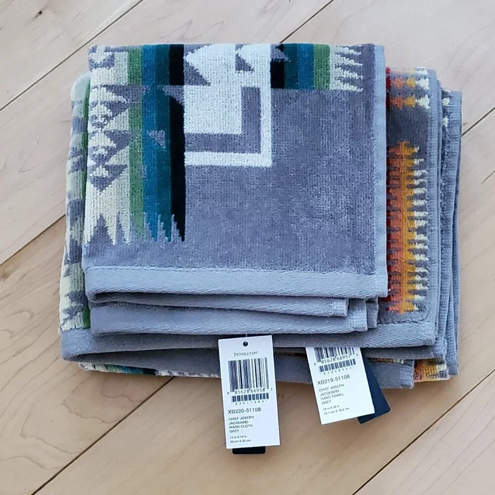 Pendleton Chief Joseph Jaquard Hand Towel & Wash Cloth